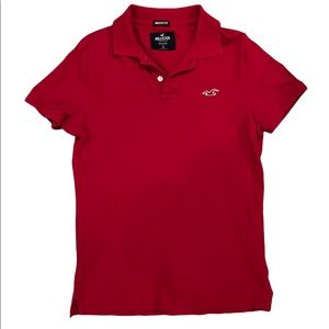 Men’s Hollister Red Polo